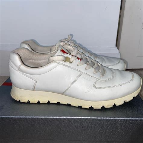 prada runners white